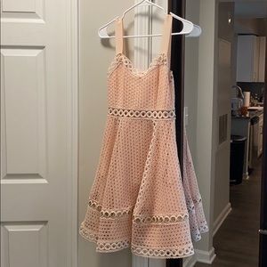Maje pink Lace dress